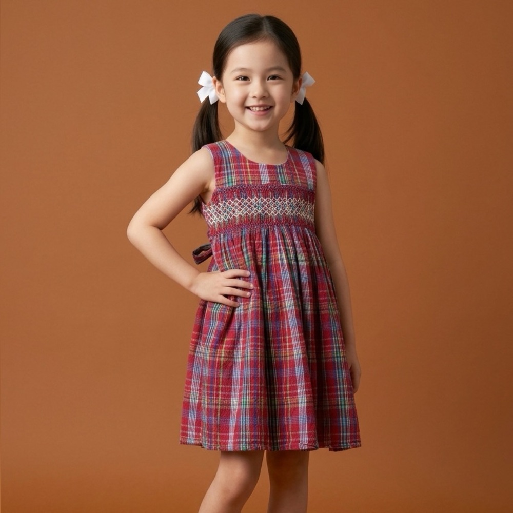 vintage Strasburg classic holiday heirloom croquettte piece Children dress